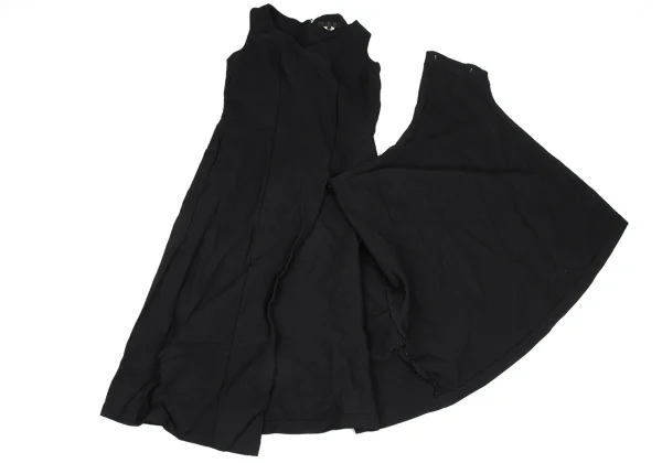 COMME des GARCONS Poly Wrap Design Sleeveless Dress K-169937_011