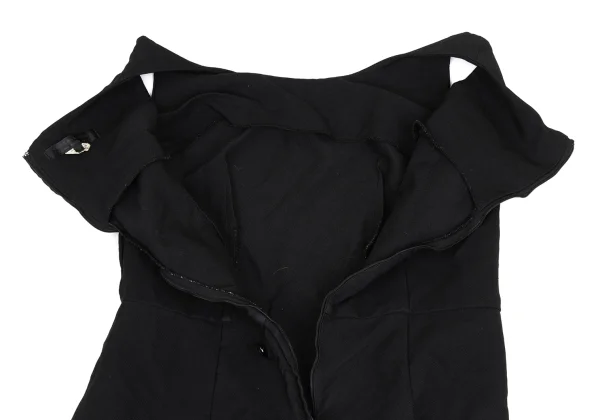 COMME des GARCONS Poly Wrap Design Sleeveless Dress K-169937_012