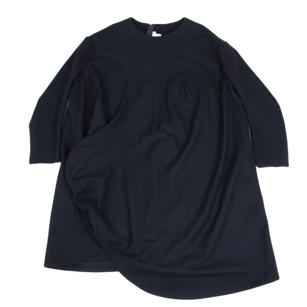 COMME des GARCONS Wool-blend Volume Switching Asymmetrical Dress K-169938_002