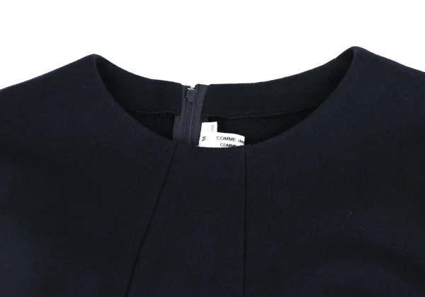 COMME des GARCONS Wool-blend Volume Switching Asymmetrical Dress K-169938_004