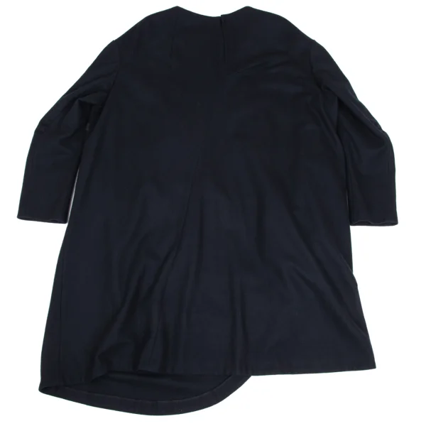 COMME des GARCONS Wool-blend Volume Switching Asymmetrical Dress K-169938_012