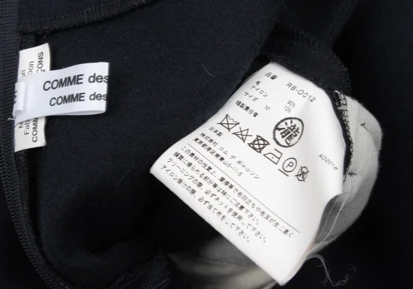 COMME des GARCONS Wool-blend Volume Switching Asymmetrical Dress K-169938_016