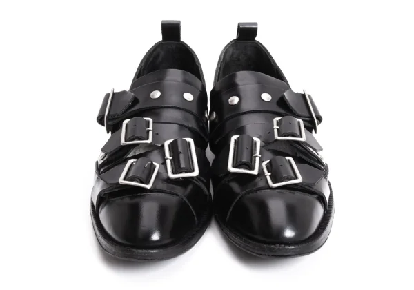 COMME des GARCONS Belted Design Leather Shoes K-169939_002
