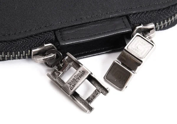Jean Paul GAULTIER Double Round-zipper Wallet K-169940_006