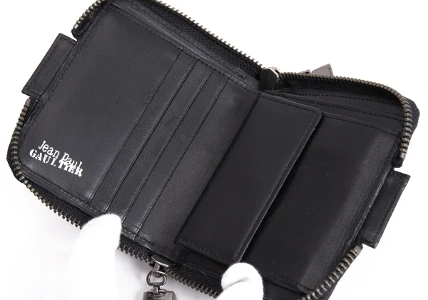 Jean Paul GAULTIER Double Round-zipper Wallet K-169940_007