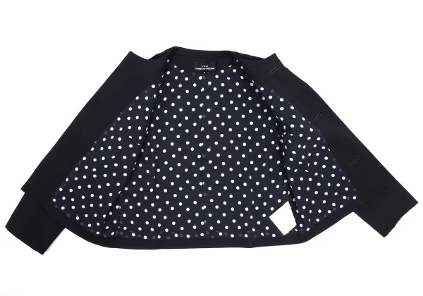 tricot COMME des GARCONS Wool Gaba Big Button Jacket K-169943_010