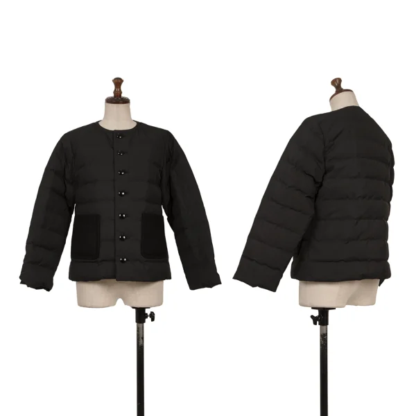 tricot COMME des GARCONS Check Lining Down Jacket Black S K-169944_001