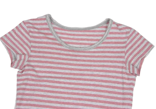 Yohji Yamamoto FEMME Cotton Stripe T Shirt K-169945_002