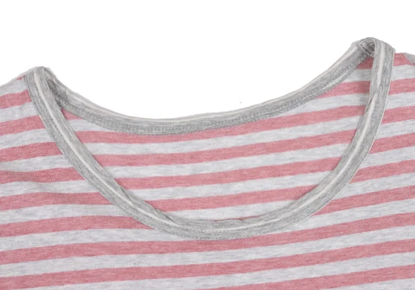 Yohji Yamamoto FEMME Cotton Stripe T Shirt K-169945_003