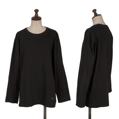 Yohji Yamamoto FEMME Hem Logo Printed T Shirt