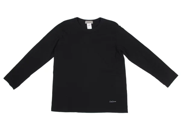Yohji Yamamoto FEMME Hem Logo Printed T Shirt K-169946_002