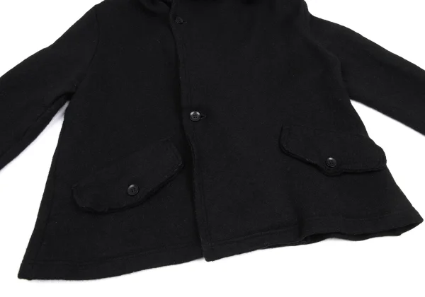 Yohji Yamamoto FEMME Hoodie Knit Jacket K-169950_009