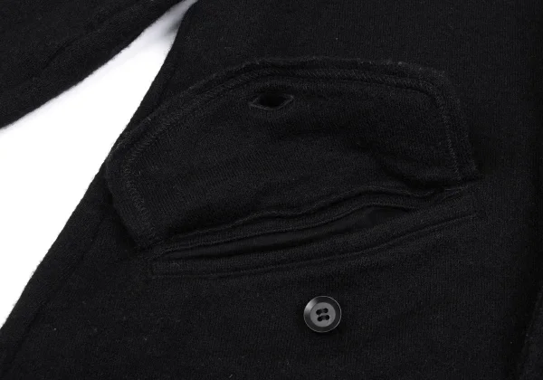 Yohji Yamamoto FEMME Hoodie Knit Jacket K-169950_010