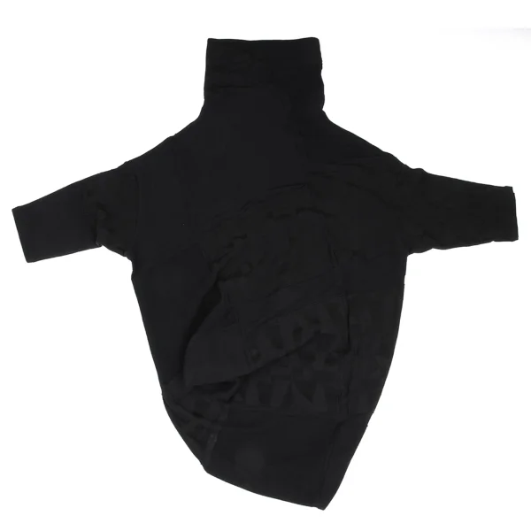 Yohji Yamamoto FEMME Graphic Jacquard Asymmetrical Long Cardigan K-169951_012