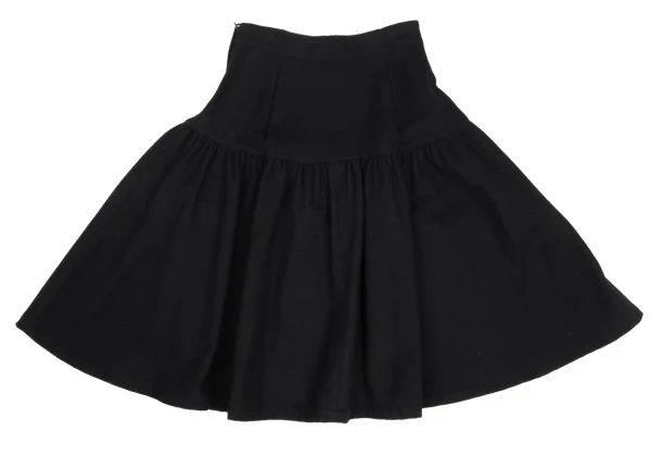 Yohji Yamamoto FEMME Wool Blended Flare Skirt K-169952_008