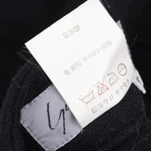 Yohji Yamamoto FEMME Wool Blended Flare Skirt K-169952_010