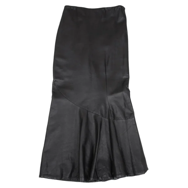 Yohji Yamamoto FEMME Leather Mermaid Skirt K-169953_002