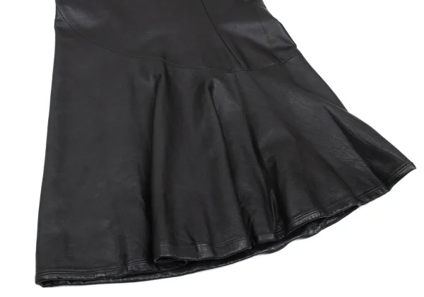 Yohji Yamamoto FEMME Leather Mermaid Skirt K-169953_006