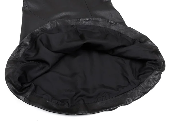 Yohji Yamamoto FEMME Leather Mermaid Skirt K-169953_008