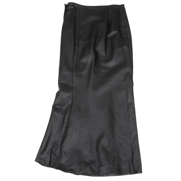 Yohji Yamamoto FEMME Leather Mermaid Skirt K-169953_009