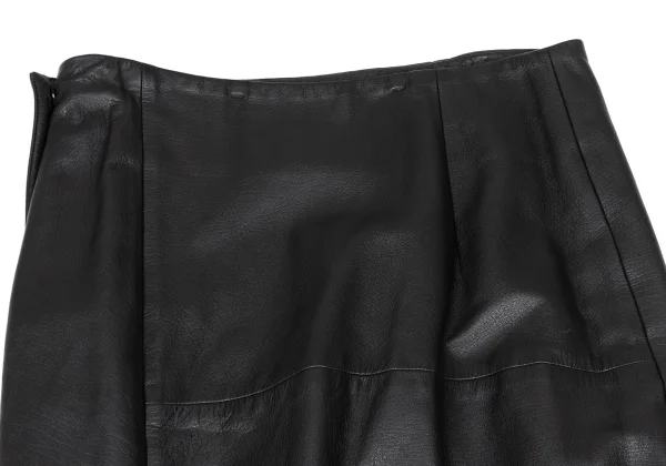 Yohji Yamamoto FEMME Leather Mermaid Skirt K-169953_010