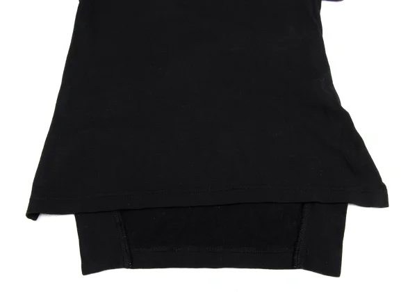 Yohji Yamamoto NOIR Cotton Back Switching Design T-shirt K-169955_005