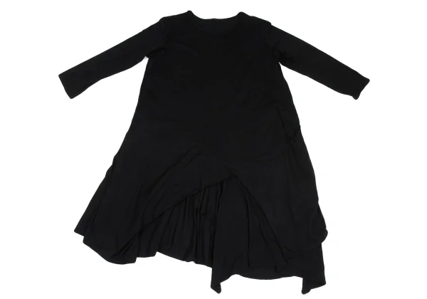 Yohji Yamamoto NOIR Cotton Blend Layered Design Dress K-169957_002