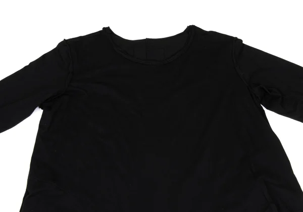 Yohji Yamamoto NOIR Cotton Blend Layered Design Dress K-169957_003