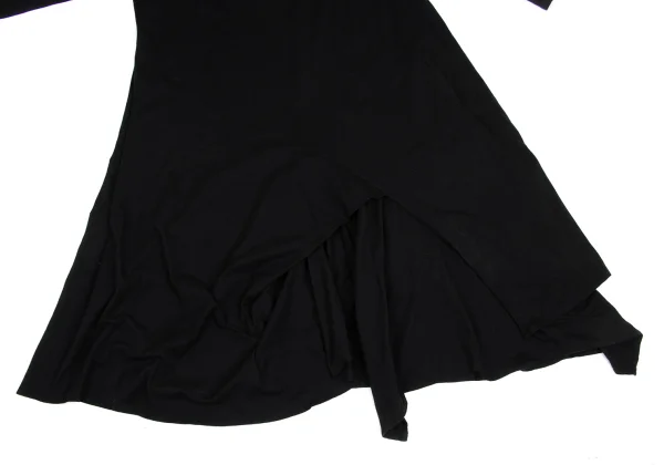 Yohji Yamamoto NOIR Cotton Blend Layered Design Dress K-169957_008