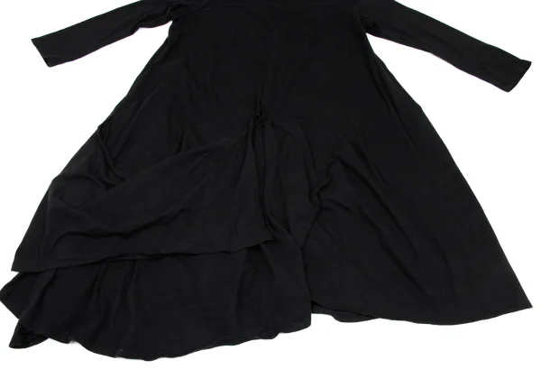 Yohji Yamamoto NOIR Cotton Blend Layered Design Dress K-169957_014