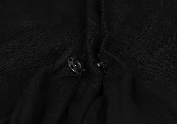 Yohji Yamamoto NOIR Cotton Blend Layered Design Dress K-169957_015