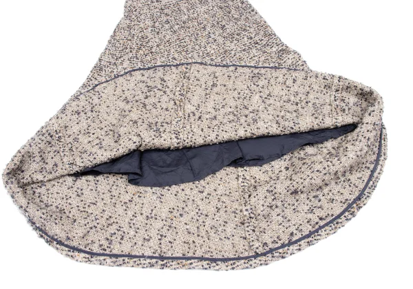 Y's Blended Loop Tweed Flared Skirt K-169960_007