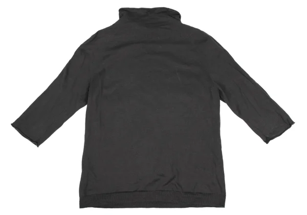 Plantation Cotton Turtleneck Raglan T Shirt K-169963_009