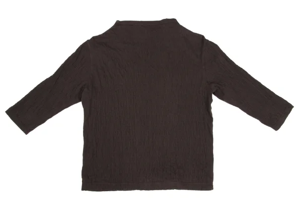 Plantation Wrinkled 3/4 Sleeve T Shirt K-169964_012
