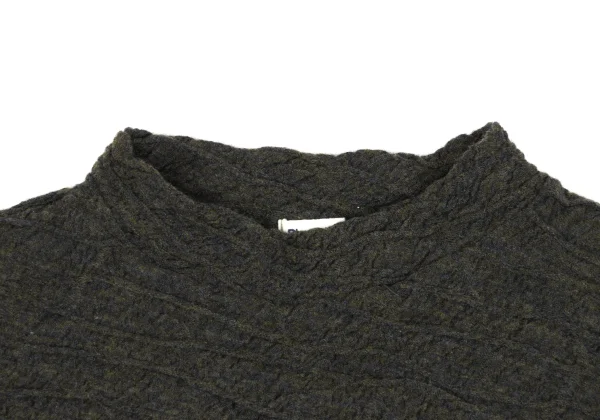 Plantation Wool Wrinkled T Shirt K-169966_004