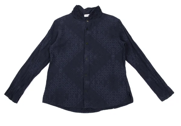 Plantation Cotton Jacquard Blouse K-169968_002