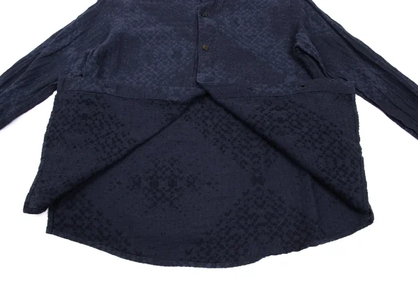 Plantation Cotton Jacquard Blouse K-169968_010