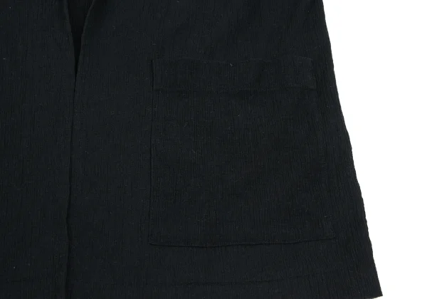 Plantation Crepe Cotton Buttonless Cardigan K-169970_008
