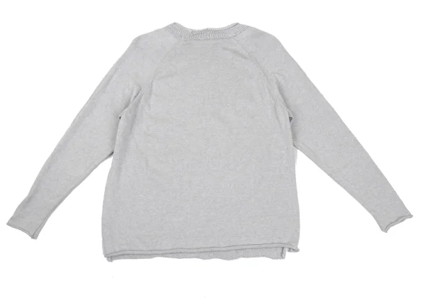 Plantation Cotton Cashmere 2 Patterns Knit Sweater K-169972_010