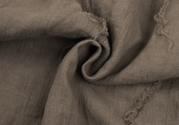 Plantation Cut Off Linen Skirt K-169974_013