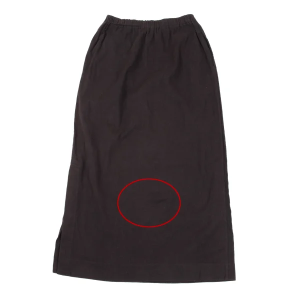 Plantation Cotton Side Slit Skirt K-169975_009