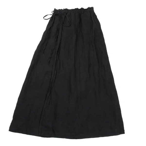 Plantation Linen Wrap Skirt K-169976_002