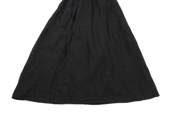 Plantation Linen Wrap Skirt K-169976_005
