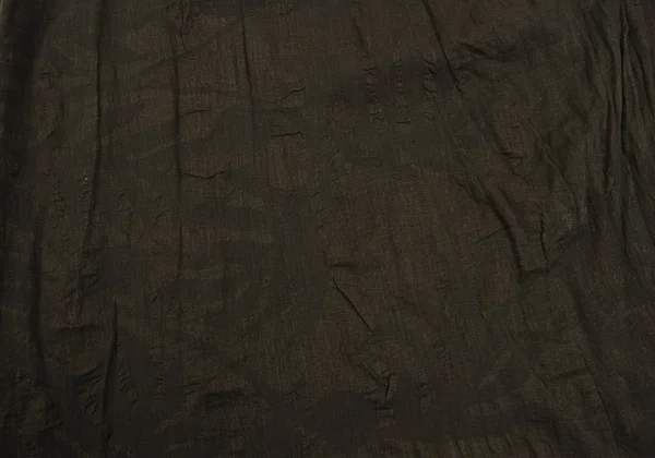 Plantation Cotton Linen Botanical Jacquard Skirt K-169977_009