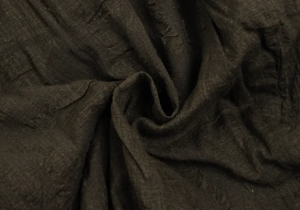 Plantation Cotton Linen Botanical Jacquard Skirt K-169977_011