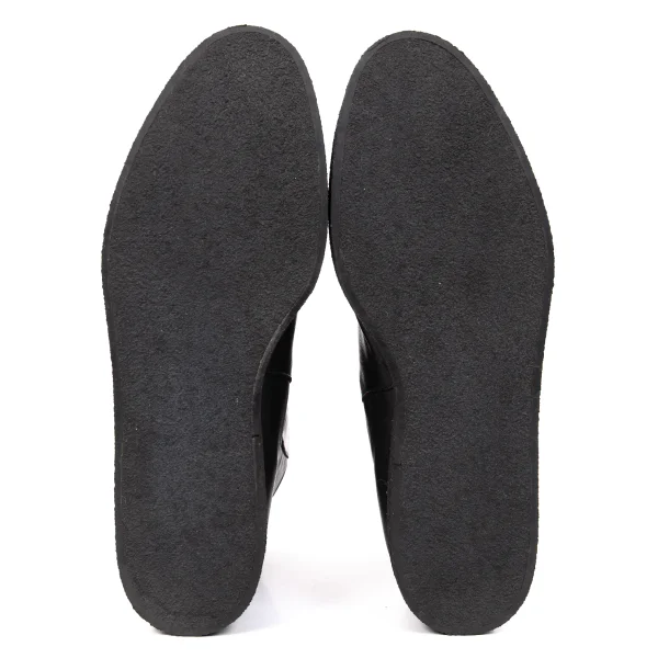 Yohji Yamamoto NOIR Side Belted Leather Boots K-169978_012