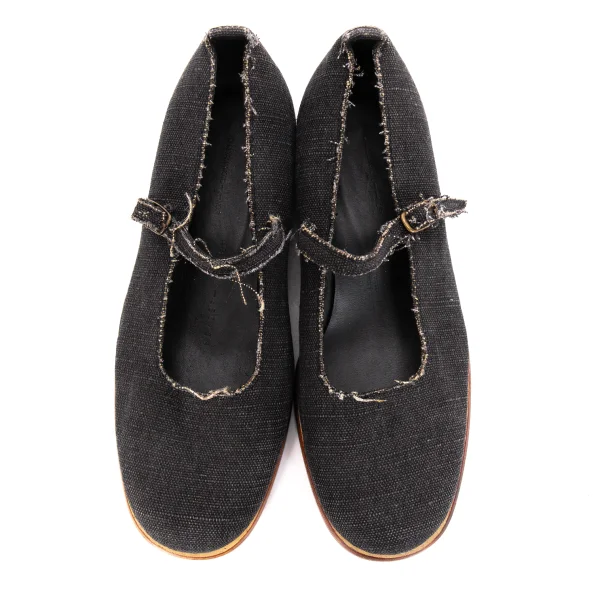 Yohji Yamamoto NOIR Canvas Mary Jane Shoes K-169979_002