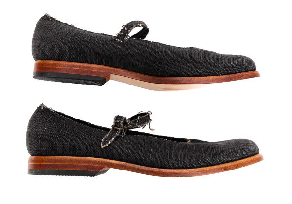 Yohji Yamamoto NOIR Canvas Mary Jane Shoes K-169979_003