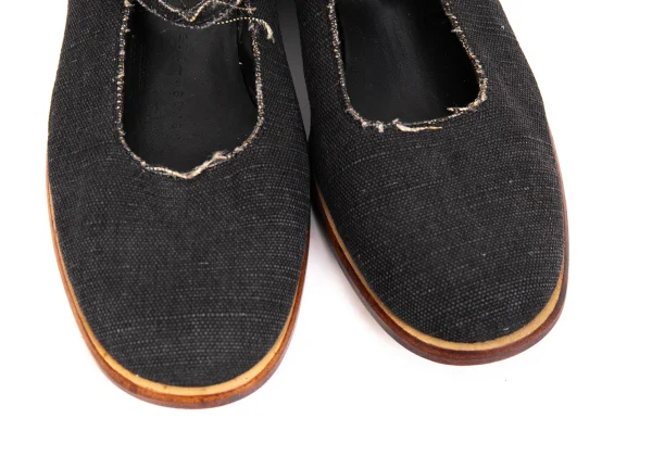 Yohji Yamamoto NOIR Canvas Mary Jane Shoes K-169979_005