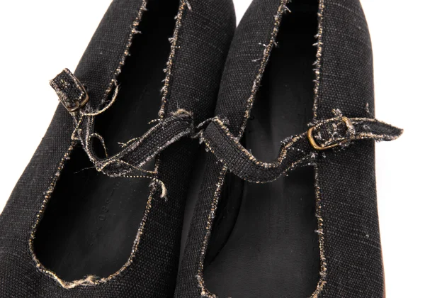 Yohji Yamamoto NOIR Canvas Mary Jane Shoes K-169979_006